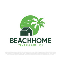 Beach House Logo Design
