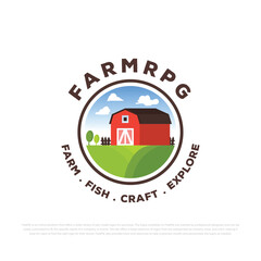 Fototapeta premium Farm Logo Design