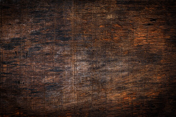 Dark wood board texture for background