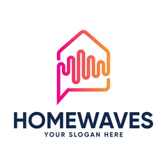 home music logo design