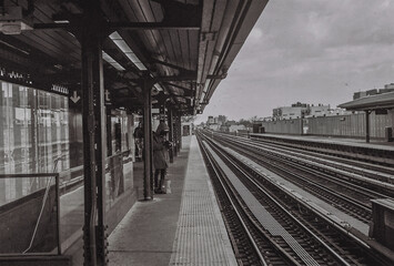 D-Train Station in New York City