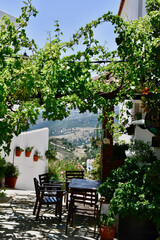 Hilltop Village of Caseres, Spain
