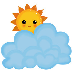 The sun smiles today, and every day, with a bright and lumpy smile.