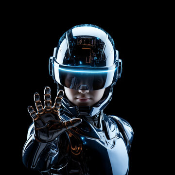 humanoid robocop cute