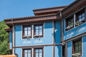 The old town of city of Plovdiv, Bulgaria
