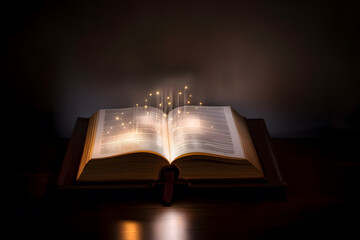 Mysterious ancient magic book