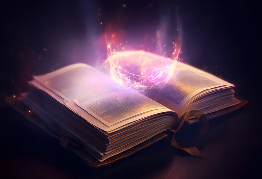 Mysterious Ancient Magic Book