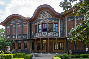 Fototapeta premium The old town of city of Plovdiv, Bulgaria