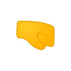 All type of hand emojis, gestures, stickers, emoticons flat illustration symbols set, collection. Hands, handshakes, muscle, finger, direction, like, unlike, fingers collection, illustration vector 