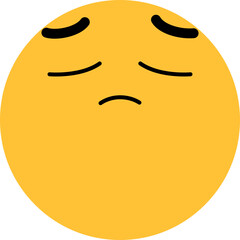 Guilty Yellow Face Close Eye