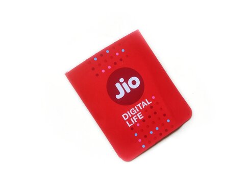 Guwahati, Assam, India - July 16, 2023 : Jio is one of India's largest telecommunication companies that has played a significant impact on revolutionizing India's digital ecosystem.