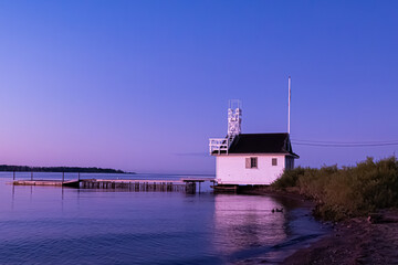 A Placid Morning on Cherry Beach, Toronto, Ontario