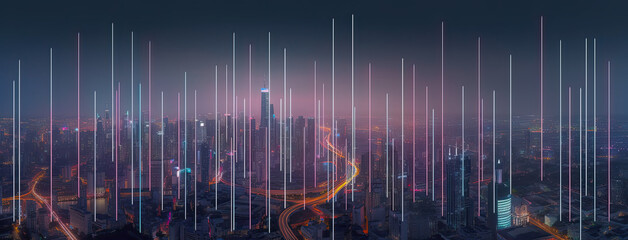 Futuristic City and Technology