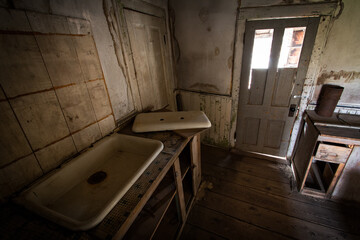abandoned kitchen
