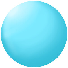 blue glass ball
