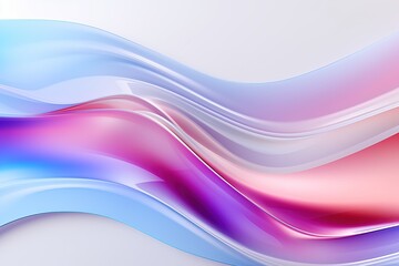 Fototapeta na wymiar Abstract Dynamic Spectrum of Colors Abstract Background, Colorful luxury wave silk,Holographic Neon Fluid Waves