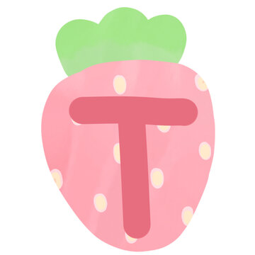 recommend clip art: food fruit back and white stripes lined design lined pattern lined figure longhand letter strawberry pink green pastal draw art writing character cartoon cute pretty bonny autograph