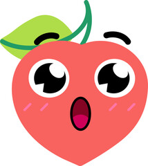 Peach Face Over Oh Red Cheeks