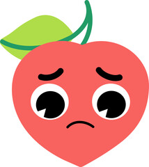 Peach Face Sad
