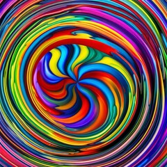 Fototapeta na wymiar colorful swirl abstract background