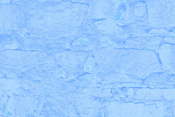 Light pale blue uneven texture. Old concrete wall. Rough surface background for design.