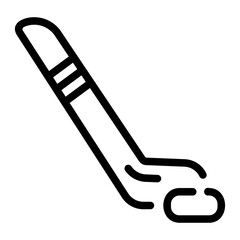 ice hockey Line Icon