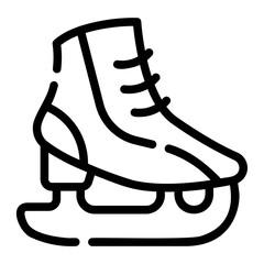 skating Line Icon