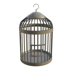 cage isolated on white