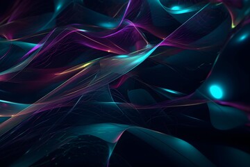 Obraz premium High Resolution Abstract Background Wallpaper. Generative AI 