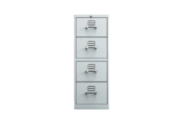 File cabinet. isolated object, transparent background