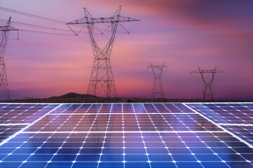 solar power green energy for life concept,