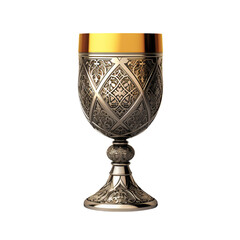 Goblet. isolated object, transparent background