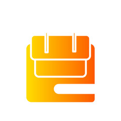 women bag gradient icon