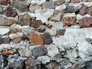 Weathered and unfinished wall