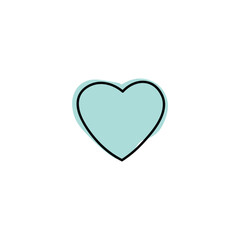 hand drawn social media and website icons