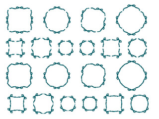 Fototapeta premium リボンF01-13羽緩