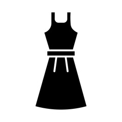 dress glyph icon