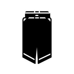 jeans glyph icon