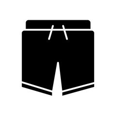swim shorts glyph icon