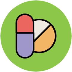 Clean teeth flat icon design 