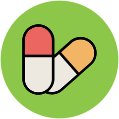 Clean teeth flat icon design 