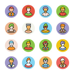 Avatar Vector Icons 

