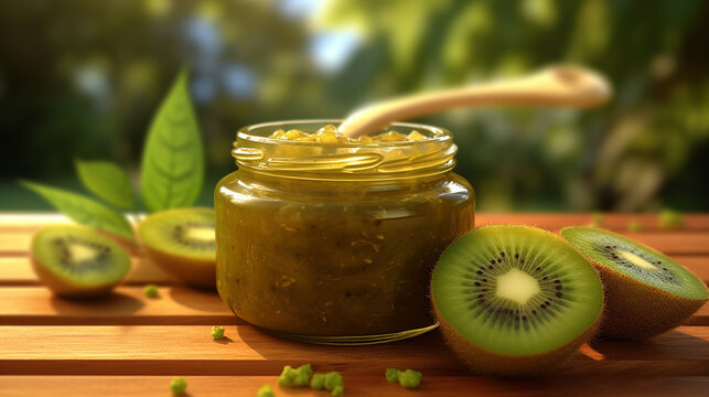 honey and apple HD 8K wallpaper Stock Photographic Image
