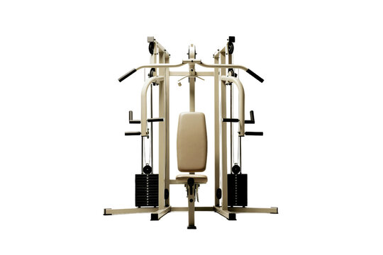 Gym equipment. isolated object, transparent background