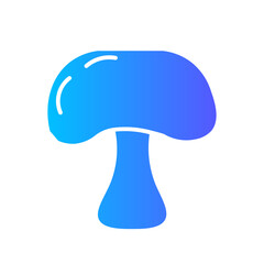 mushroom gradient icon