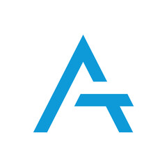 Monogram design vector logo. Monogram initial letter mark A logo design. Monogram design vector logo. Monogram initial letter mark A logo design simple A monogram