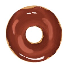 donut isolated 