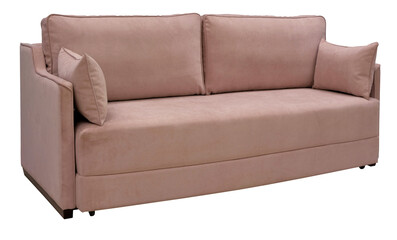 Sofa isolated on white background. Including clipping path