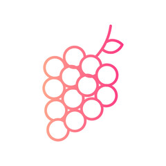 grape gradient icon