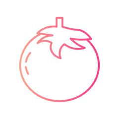 tomato gradient icon